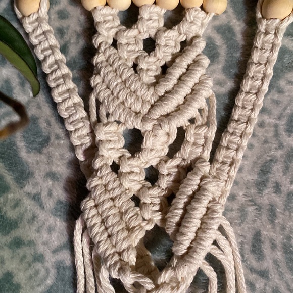 #. 36 Custom Hand Crafted one of a kind Macrame Hanging wall art - Picture 4 of 10